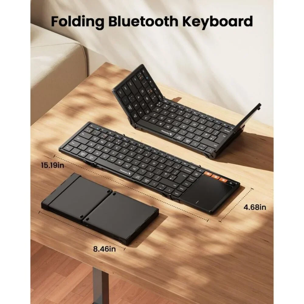 ProtoArc XK01 TP Foldable Bluetooth Keyboard | Touchpad | Portable Keyboard